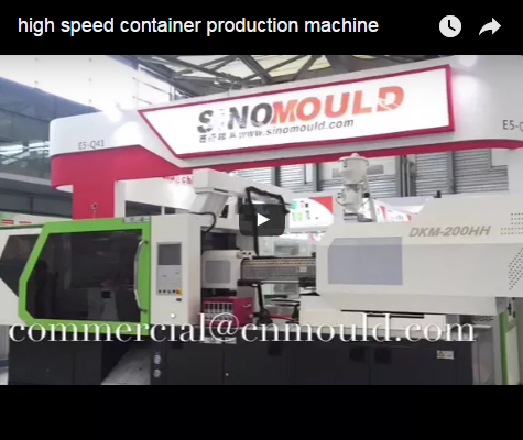 high speed container production machine
