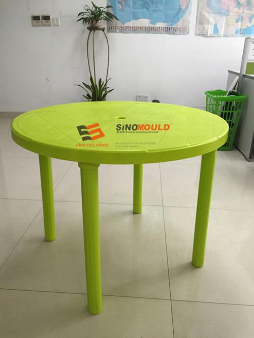 Plastic folding table and chair production machine