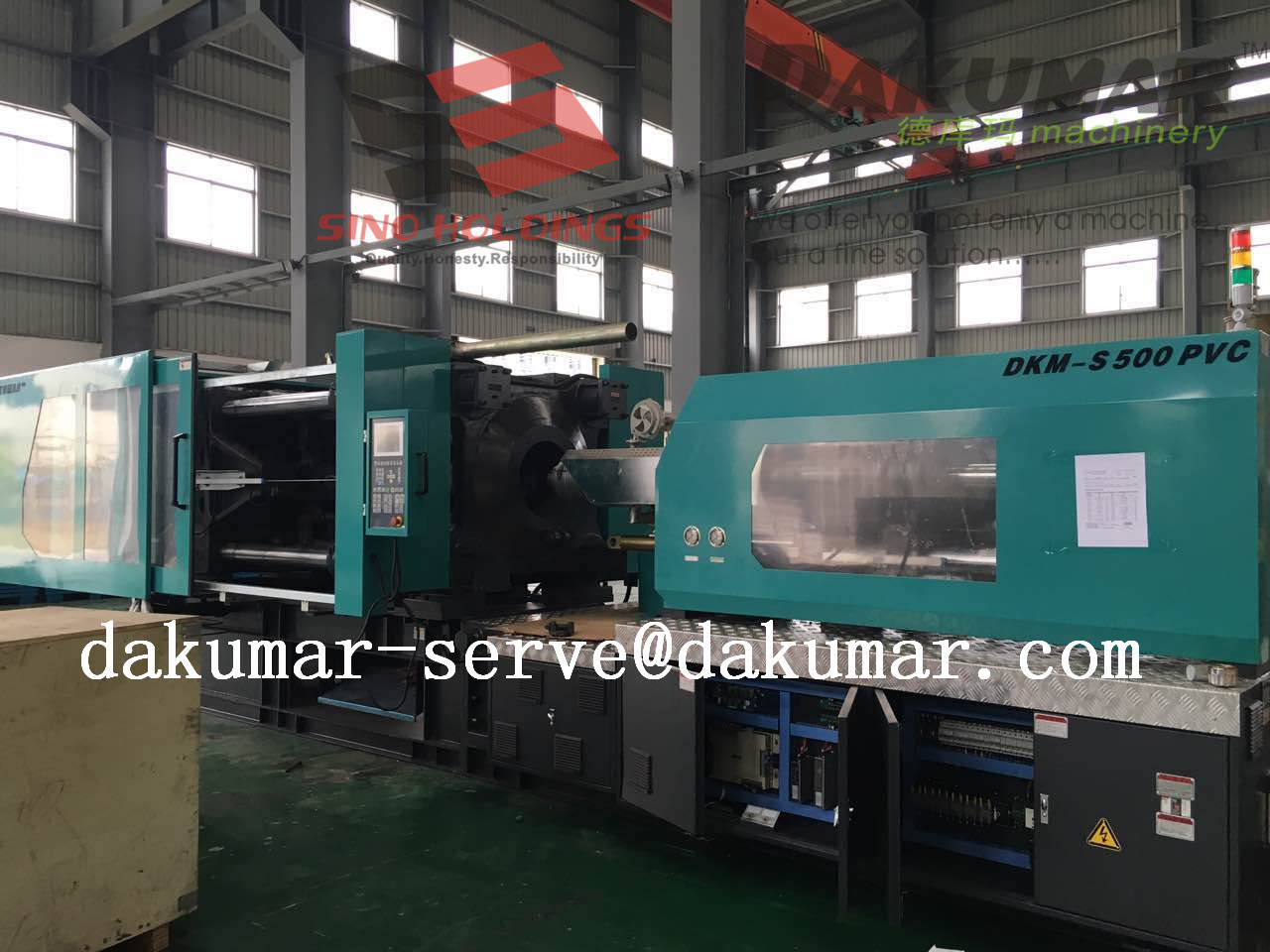 Dakumar PVC injection molding machine